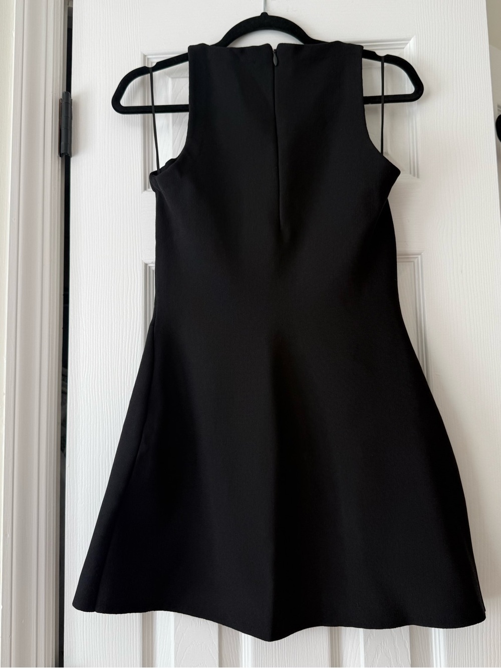 Cult Gaia Franco Floral Cut Out Knit Mini Dress Black NEW with tags - Picture 6 of 11